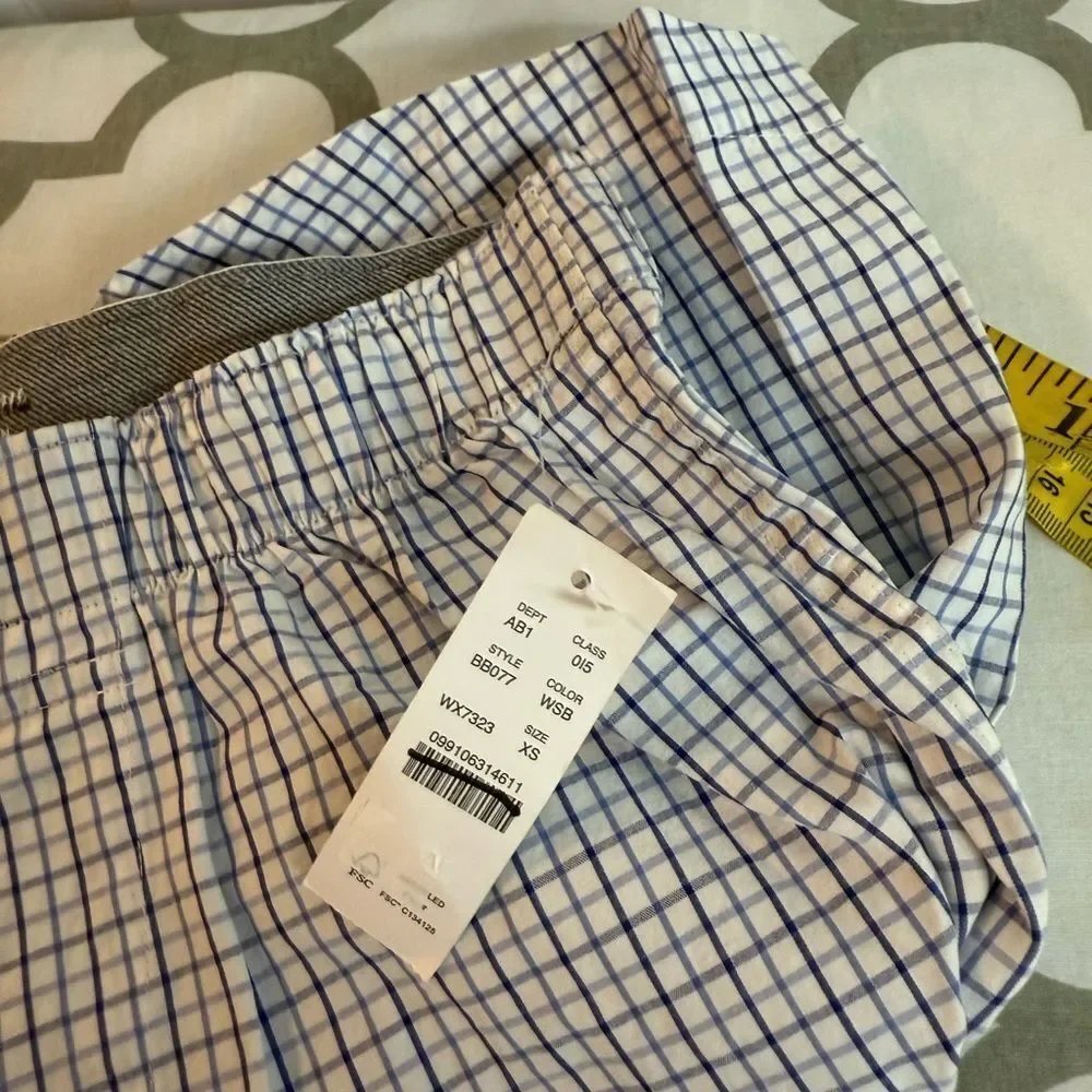 J.Crew Patterned boxers NWT Size XS
